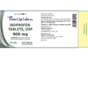 Ibuprofen 800 mg tablets - 500/btl