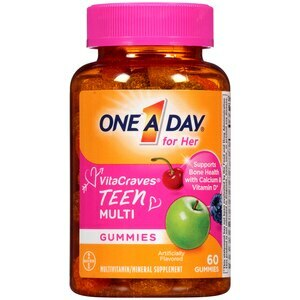 One A Day Teen For Her Gummy Vitamin 60ct