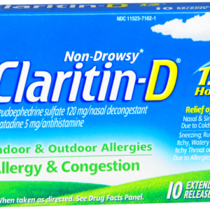 Claritin-D 12 HR Tablet 10 Ct (LC)