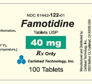 Famotidine 40mg Tablets - 100ct