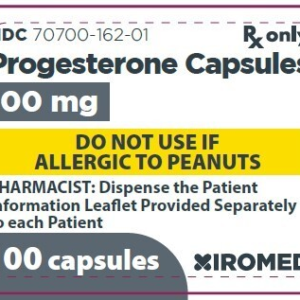 Progesterone 100mg Capsules - 100/btl