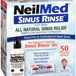 NeilMed Sinus Rinse KIT w/ 50 pkts