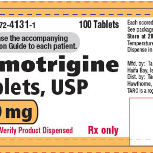 Lamotrigine 100 mg tablets - 100/btl