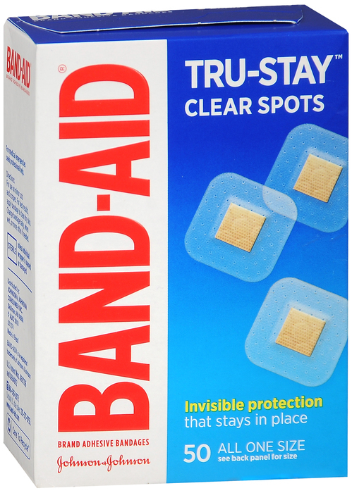 Band Aid Comfort-Flex Clear Spots - 50/ct