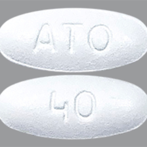 Atorvastatin Calcium 40mg tabs - 1000/btl