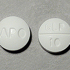 Glipizide 10mg tablets - 100ct