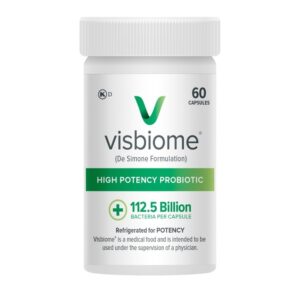 Visbiome High Potency Probiotic Capsules- 60/bottle (refrigerate)