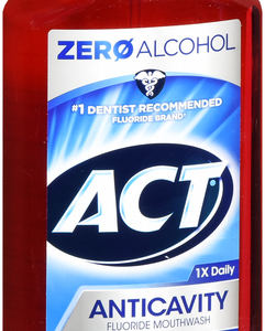 ACT Anticavity Alcohol Free Cinnamon Fluoride Mouthwash - 18oz