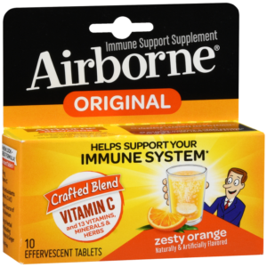 Airborne tablets Orange - 10ct