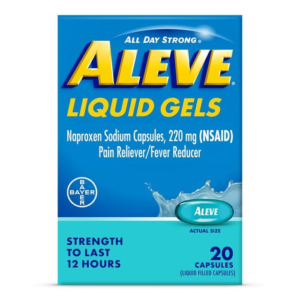 Aleve Liquid Gels 220mg - 20ct