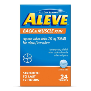 Aleve Back And Muscle 220 MG Tablet 24CT