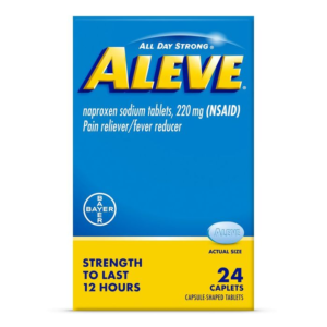 Aleve 220mg Caplet - 24 ct