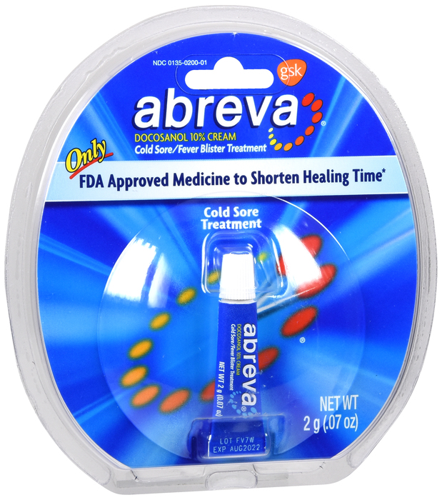 Abreva 10% Cream - 2gm