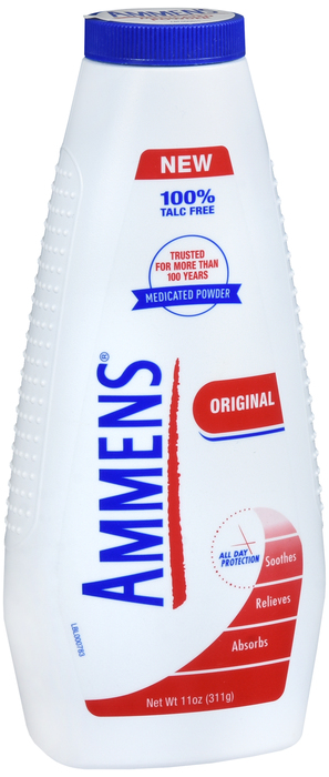 Ammens Original Medicated Talcum Powder - 11 oz.