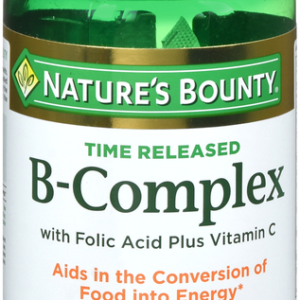 B-Complex Time Release (Folic acid & Vitamin C) tablets - 125/Btl