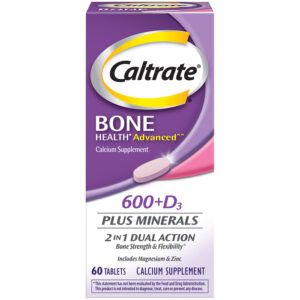 Caltrate Bone Health Advanced 600+D3 Tablets - 60ct
