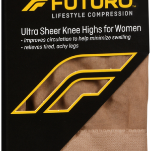 Futuro Knee High Womens Ultra Sheer Nude - Large