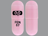 Fenofibrate 67 mg capsules - 100 /btl