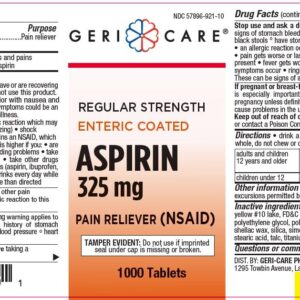 Aspirin 325 mg EC tablets 100/ct