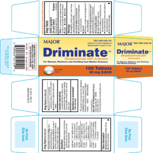 Driminate 50mg tablets - 100/box