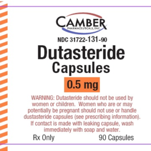 Dutasteride 0.5 mg capsules - 90/btl