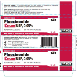 Fluocinonide 0.05% Cream - 15 gm