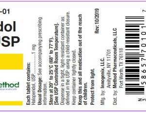 Haloperidol 1 mg tablets - 100ct