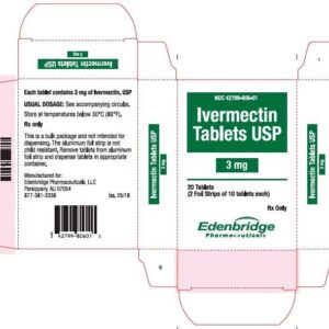 Ivermectin 3mg tabs - 20/bx