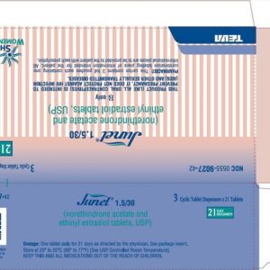 Junel 1.5/30 tablets - 3 packs x 21