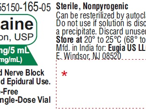 Lidocaine HCL 2% 100 mg/5 ml SDV - 10/pk