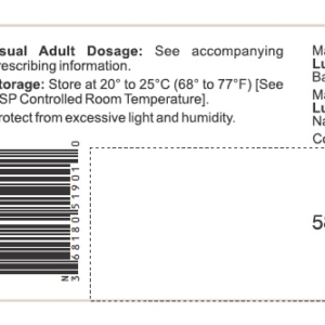 Lisinopril / HCTZ 20mg / 12.5mg Tablets - 100ct