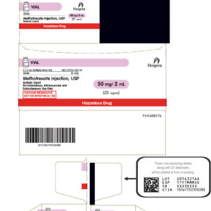 Methotrexate 50 mg/2 ml MDV - 5pack