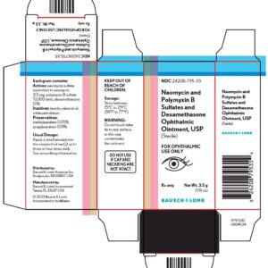 Neomycin/Polymyxin B/Dexamethasone Ophthalmic Ointment 3.5 Gm