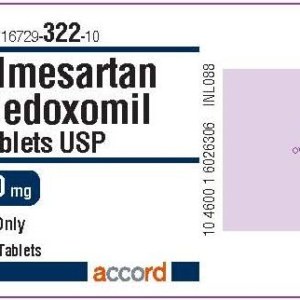 Olmesartan Medoxomil 40 mg tablets - 30/btl