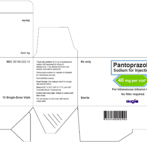 Pantoprazole 40 mg vial - 10/pack
