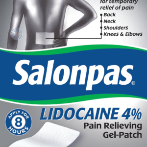 Salonpas Lidocaine 4% Patches - 6ct