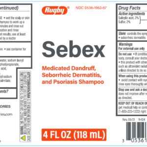 Sebex Shampoo 4 oz