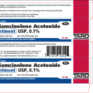 Triamcinolone Acetonide 0.1% Ointment - 30gm