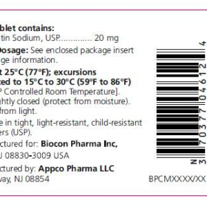 Pravastatin 20 mg Tablets - 90/btl