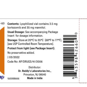 Bortezomib 3.5 mg vial