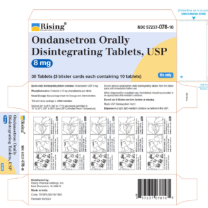 Ondansetron 8 mg ODT UD tablets - 30/pack