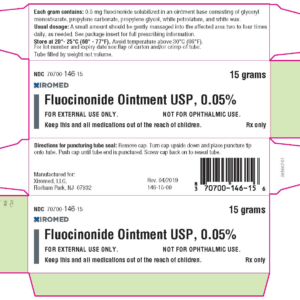 Fluocinonide Ointment 0.05% - 15gm