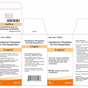 Oseltamivir Phosphate 6 mg/ mL for OS - 60 mL