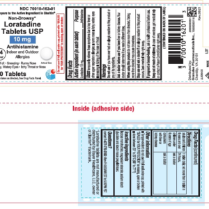 Loratidine 10 mg tablets - 100/btl