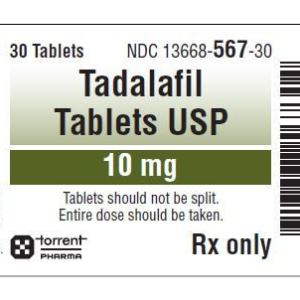 Tadalafil 10 mg tablets - 30/ btl