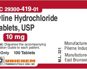 Amitriptyline 10 mg tablets - 100/btl