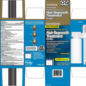 Minoxidil Men 5% Topical Solution - 3 x 60 mL/box