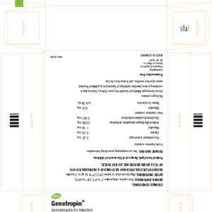 Genotropin 0.2 mg MiniQuick injection - 7/pack (Refrigerate)
