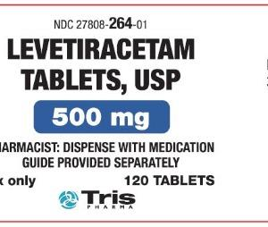 Levetiracetam 500 mg tablets - 120 / btl