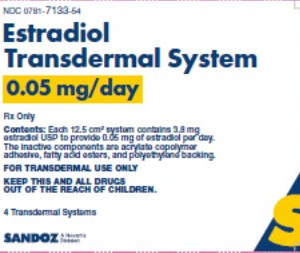 Estradiol 0.05 mg/24 HR Patch (Once weekly) - 4 ct